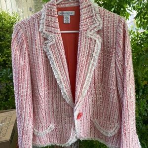 Pinky/orange blazer